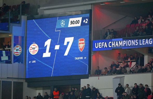 Presa din Olanda nu are milă de PSV, după eșecul la scor astronomic, 1-7, din Liga Campionilor
