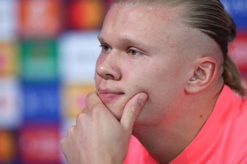 Erling Haaland, înaintea meciului 85 la Manchester City Foto: Imago