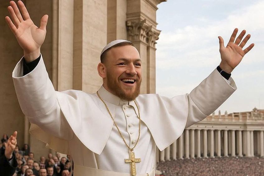 Conor McGregor s-a ținut de glume înaintea dezvăluirii noului papă