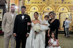 Imagini tari de la nunta lui Florinel Coman! Fostul selecționer îi este naș: de ce au făcut cununia într-o zi de joi
