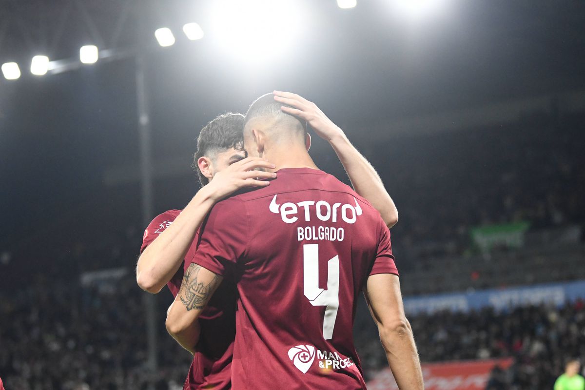 Imagini de la CFR Cluj - Rapid / foto: Imago