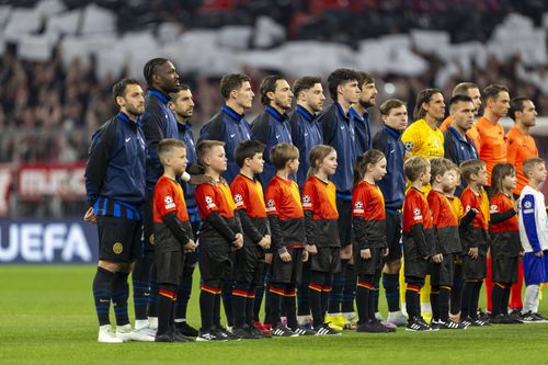Henrik Mkhitaryan a jucat la Inter până în minutul 74, când a fost înlocuit cu Davide Frattesi, în turul cu Bayern / Foto: Imago