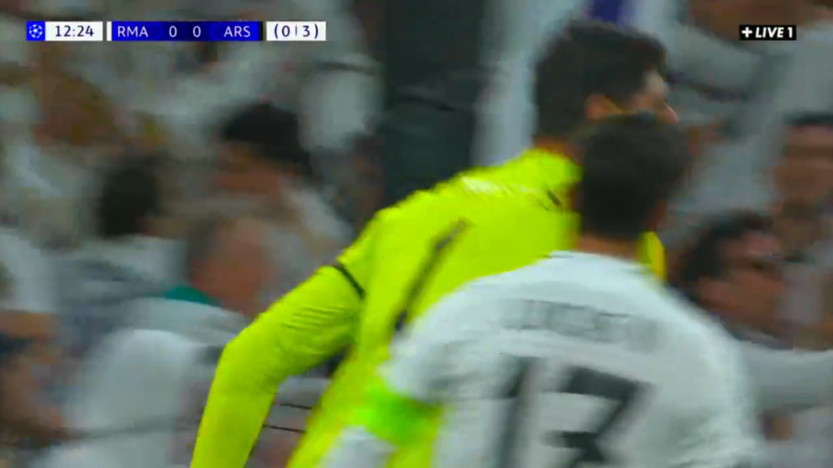 Bukayo Saka și-a bătut joc de un penalty în Real Madrid - Arsenal