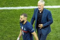 La „cuțite” » Motivul pueril pentru care s-ar fi rupt relația Deschamps - Benzema. E gata să boicoteze finala!