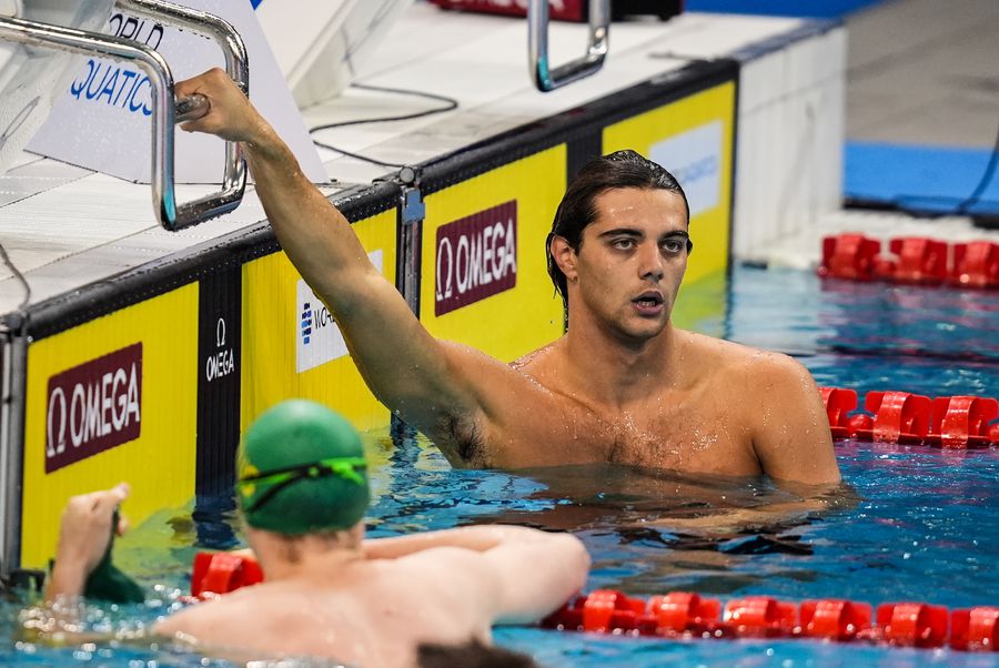 Thomas Ceccon este specialist în probele de spate FOTO Guliver/GettyImages Pan Zhanle a fost învins în proba de 100 metri liber: cine l-a depășit + A povestit că a avut o problemă cu biletele pentru familia sa la etapa de Cupă Mondială de la Shanghai