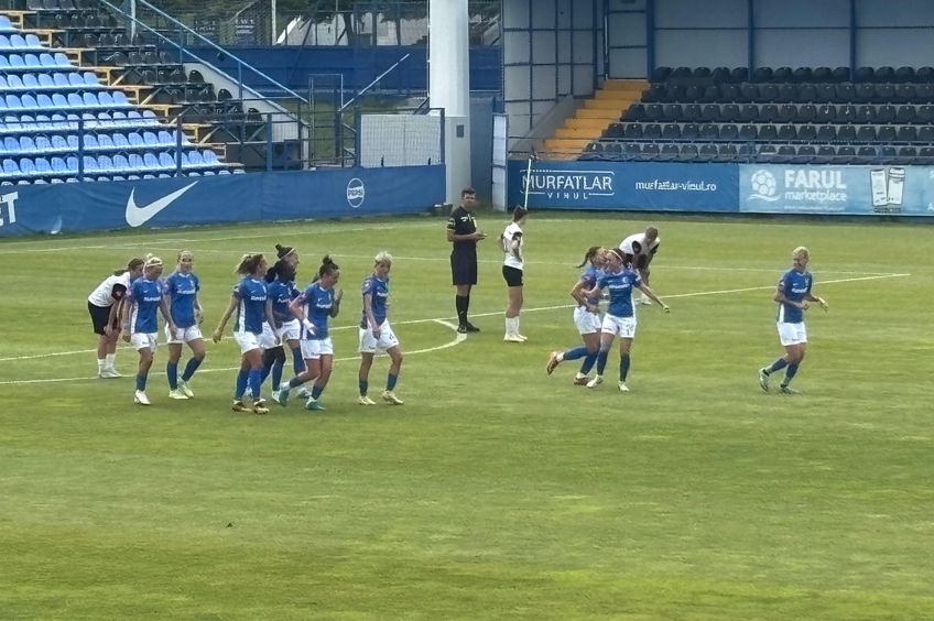 Farul - U Cluj la fotbal feminin/ foto: GSP