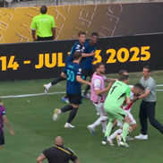 Scene tensionate la Inter - River Plate. Cristi Chivu, implicat direct