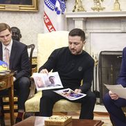 Imagini de la Casa Albă, din timpul tensionatei întâlniri Trump - Zelenski / FOTO: Imago