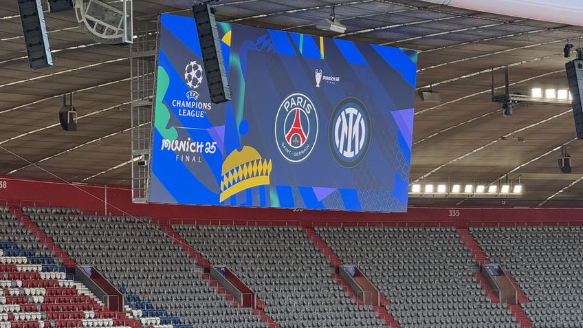 Allianz Arena din München găzduiește finala Champions League, PSG - Inter. Foto: Andrei Crăițoiu (GSP.RO)